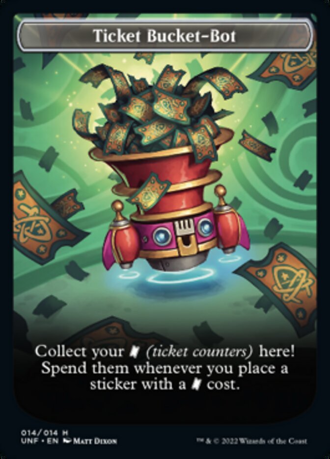 Ticket Bucket-Bot Token [Unfinity Tokens] | Webway Games