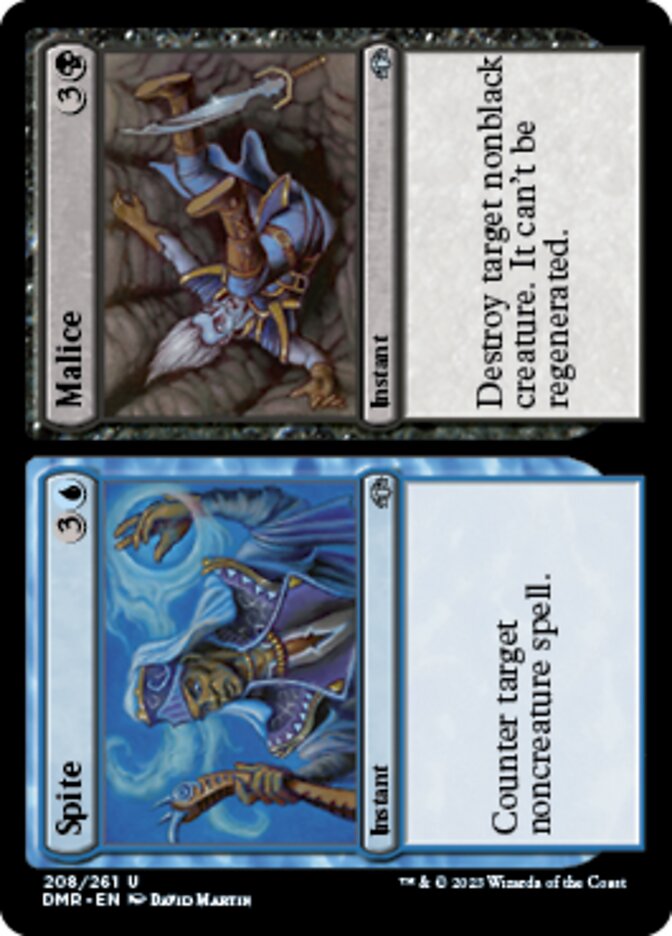 Spite // Malice [Dominaria Remastered] | Webway Games
