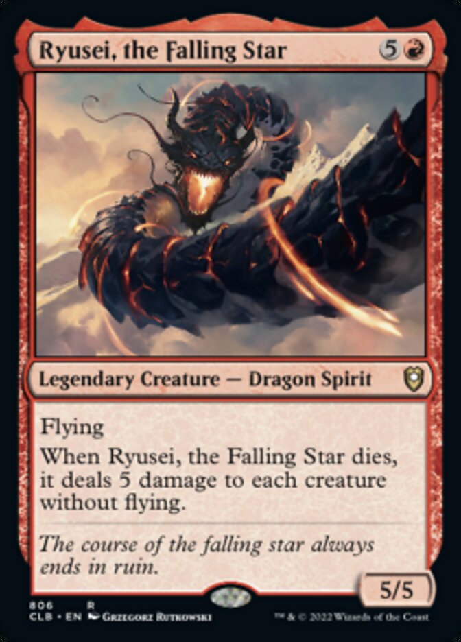Ryusei, the Falling Star [Commander Legends: Battle for Baldur's Gate] | Webway Games