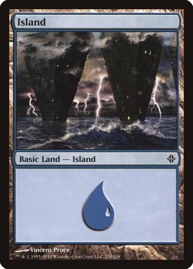 Island (#235) [Rise of the Eldrazi] | Webway Games