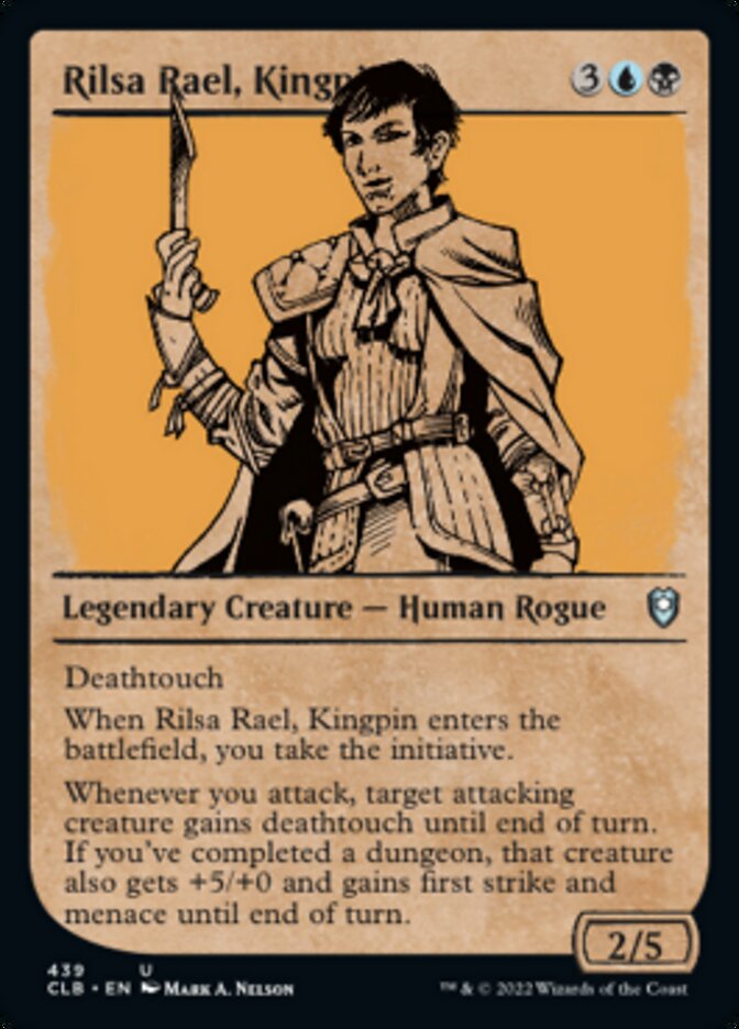 Rilsa Rael, Kingpin (Showcase) [Commander Legends: Battle for Baldur's Gate] | Webway Games