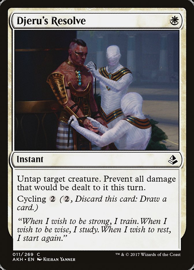 Djeru's Resolve [Amonkhet] | Webway Games