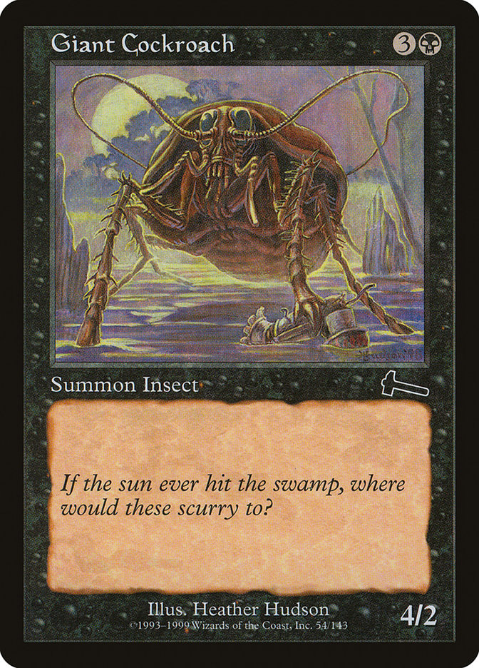 Giant Cockroach [Urza's Legacy] | Webway Games