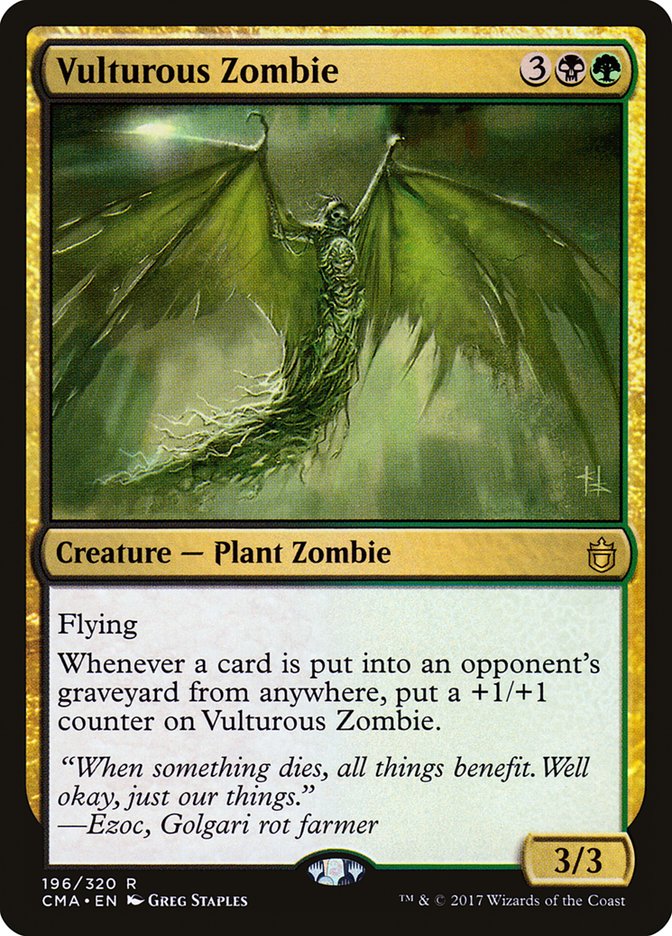 Vulturous Zombie [Commander Anthology] | Webway Games