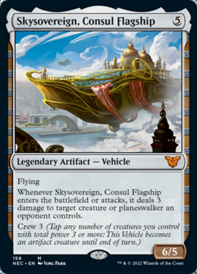 Skysovereign, Consul Flagship [Kamigawa: Neon Dynasty Commander] | Webway Games