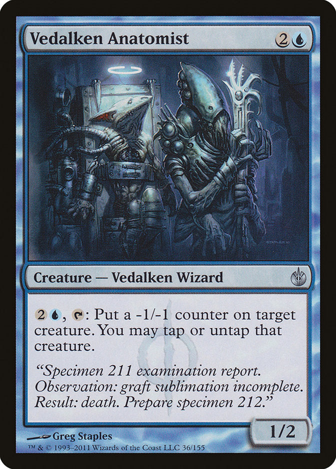 Vedalken Anatomist [Mirrodin Besieged] | Webway Games