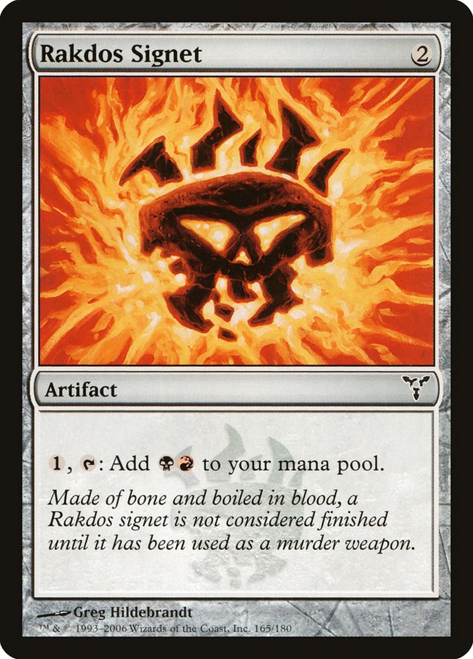 Rakdos Signet [Dissension] | Webway Games