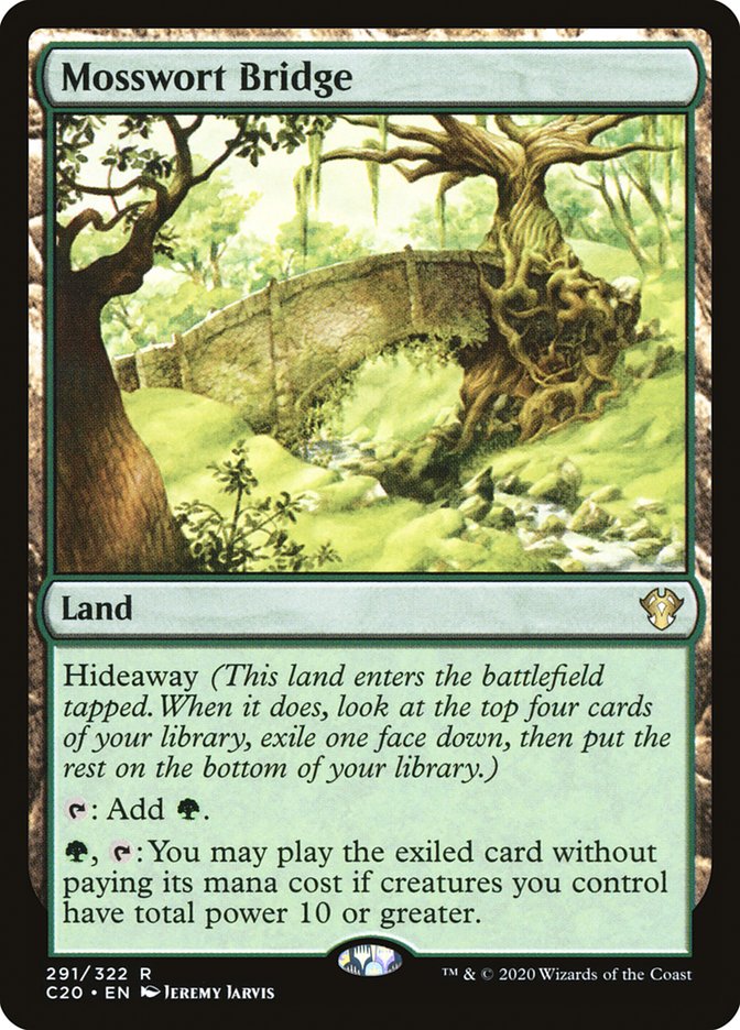 Mosswort Bridge [Commander 2020] | Webway Games