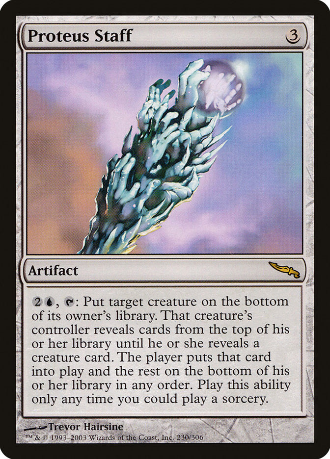 Proteus Staff [Mirrodin] | Webway Games