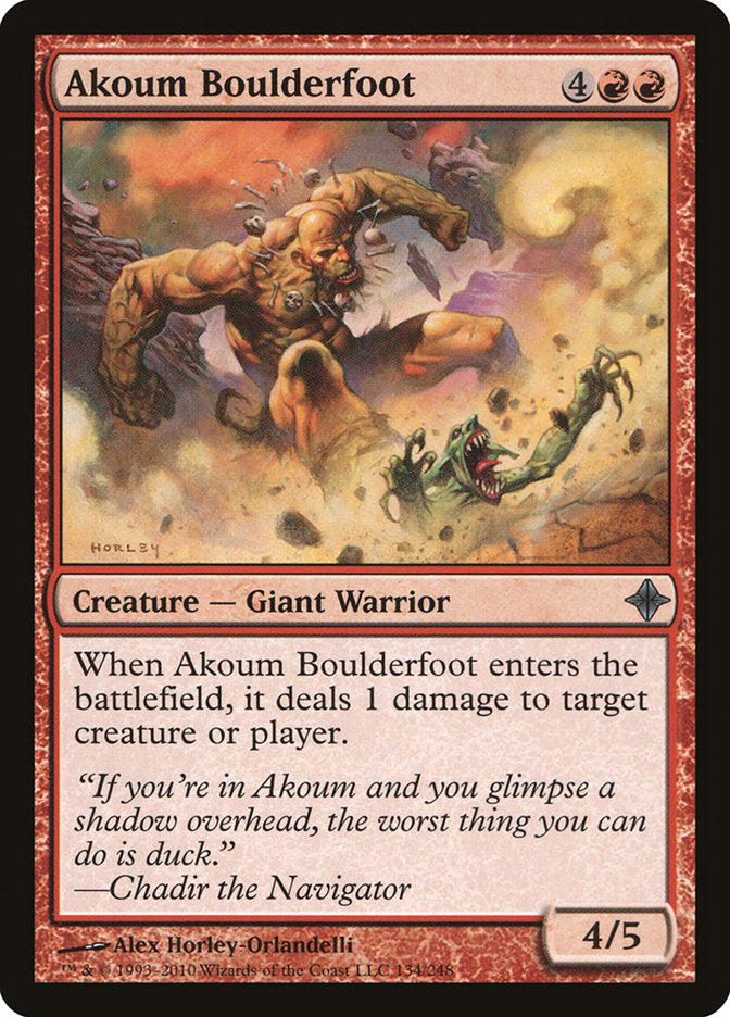 Akoum Boulderfoot [Rise of the Eldrazi] | Webway Games