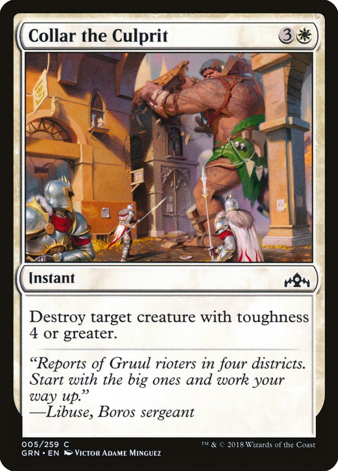 Collar the Culprit [Guilds of Ravnica] | Webway Games
