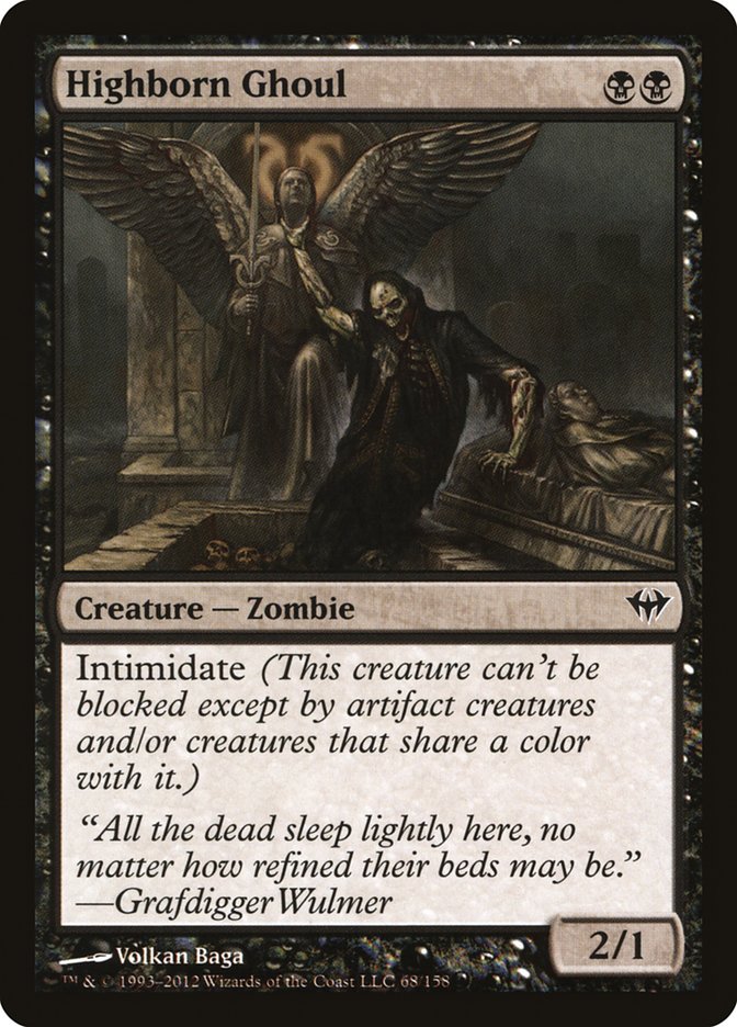 Highborn Ghoul [Dark Ascension] | Webway Games