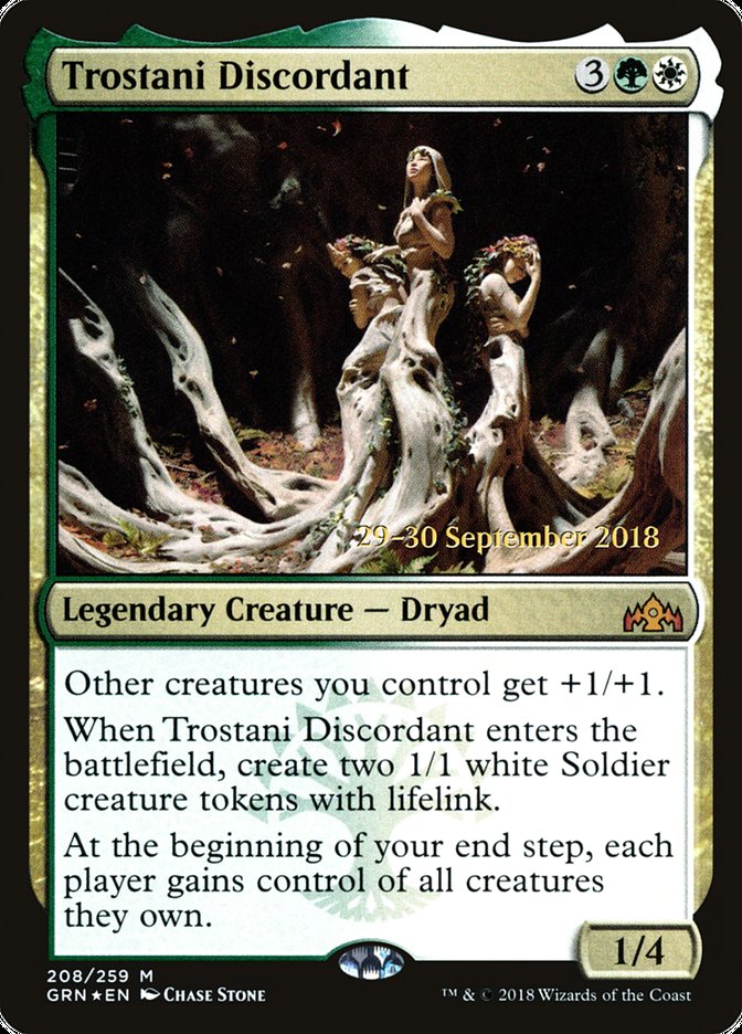 Trostani Discordant  (Prerelease) [Guilds of Ravnica Prerelease Promos] | Webway Games