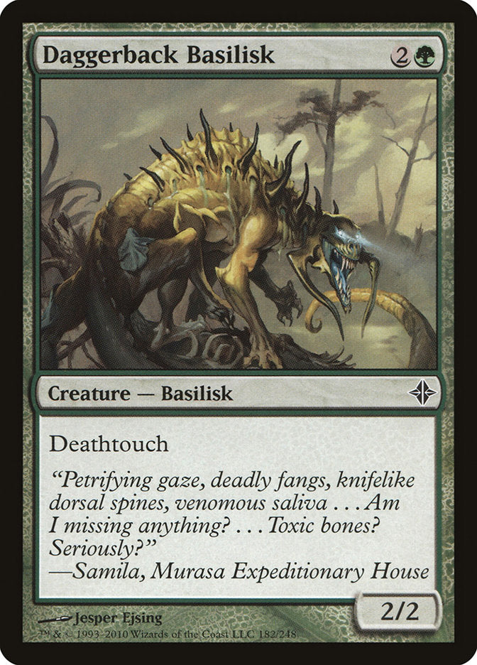 Daggerback Basilisk [Rise of the Eldrazi] | Webway Games
