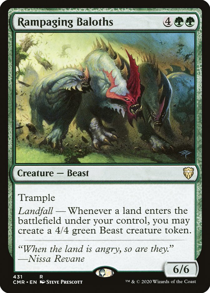 Rampaging Baloths [Commander Legends] | Webway Games