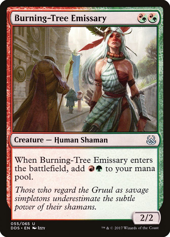 Burning-Tree Emissary [Duel Decks: Mind vs. Might] | Webway Games