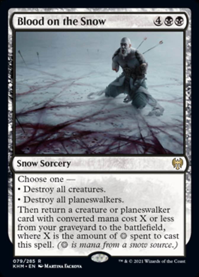 Blood on the Snow [Kaldheim] | Webway Games