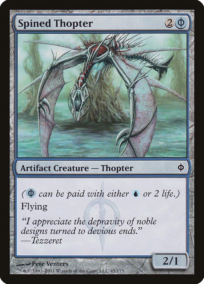 Spined Thopter [New Phyrexia] | Webway Games