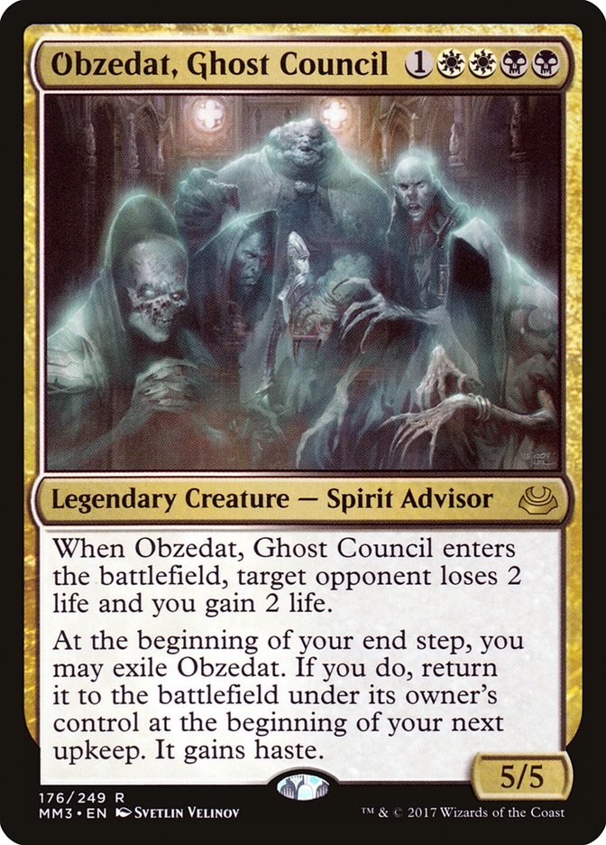 Obzedat, Ghost Council [Modern Masters 2017] | Webway Games