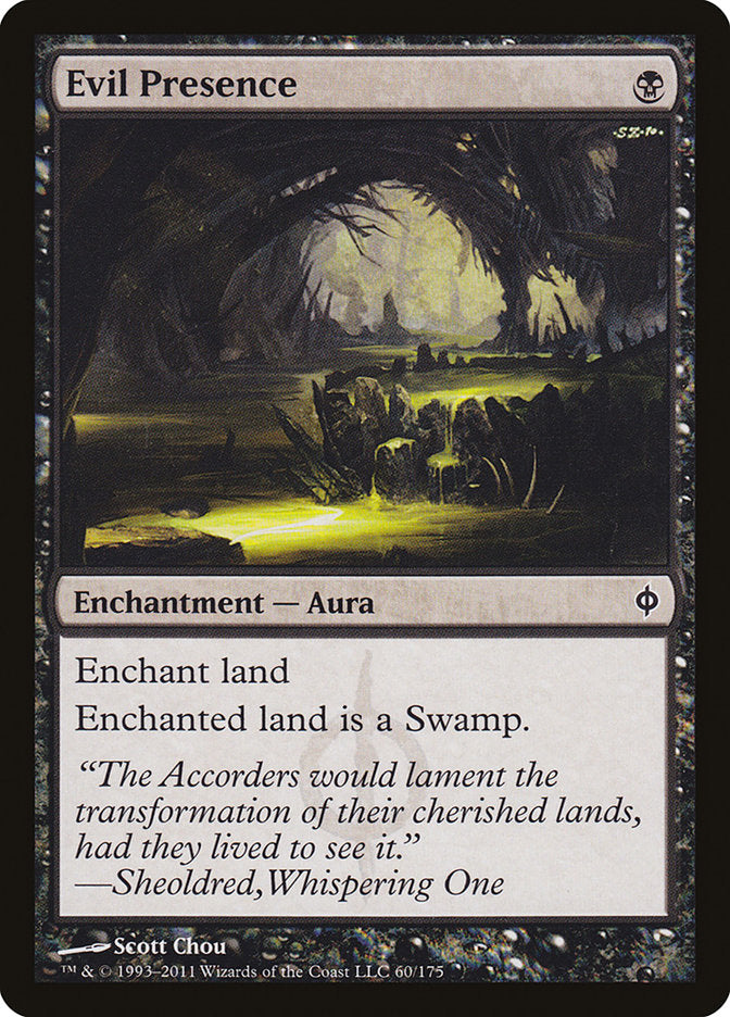 Evil Presence [New Phyrexia] | Webway Games
