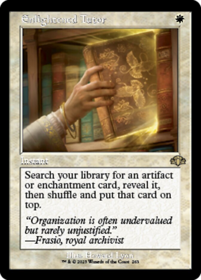 Enlightened Tutor (Retro) [Dominaria Remastered] | Webway Games