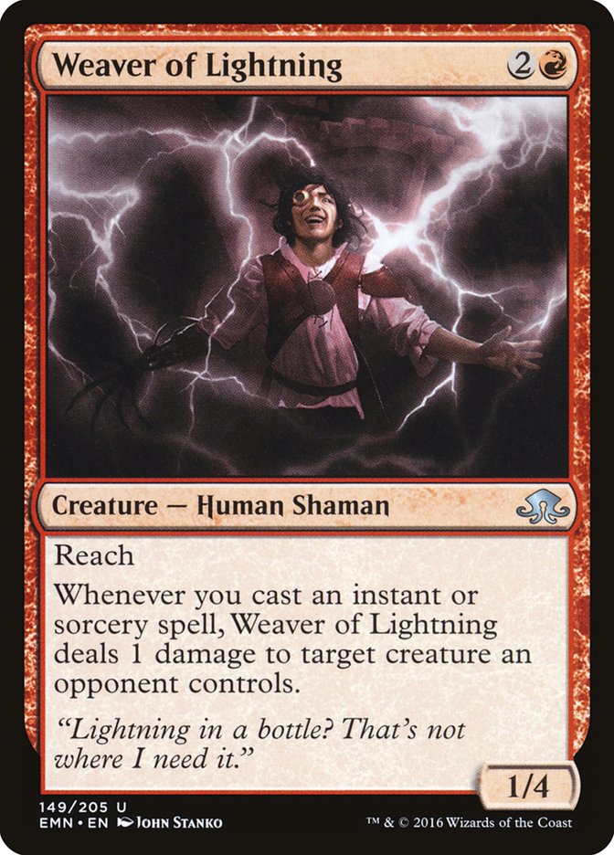 Weaver of Lightning [Eldritch Moon] | Webway Games