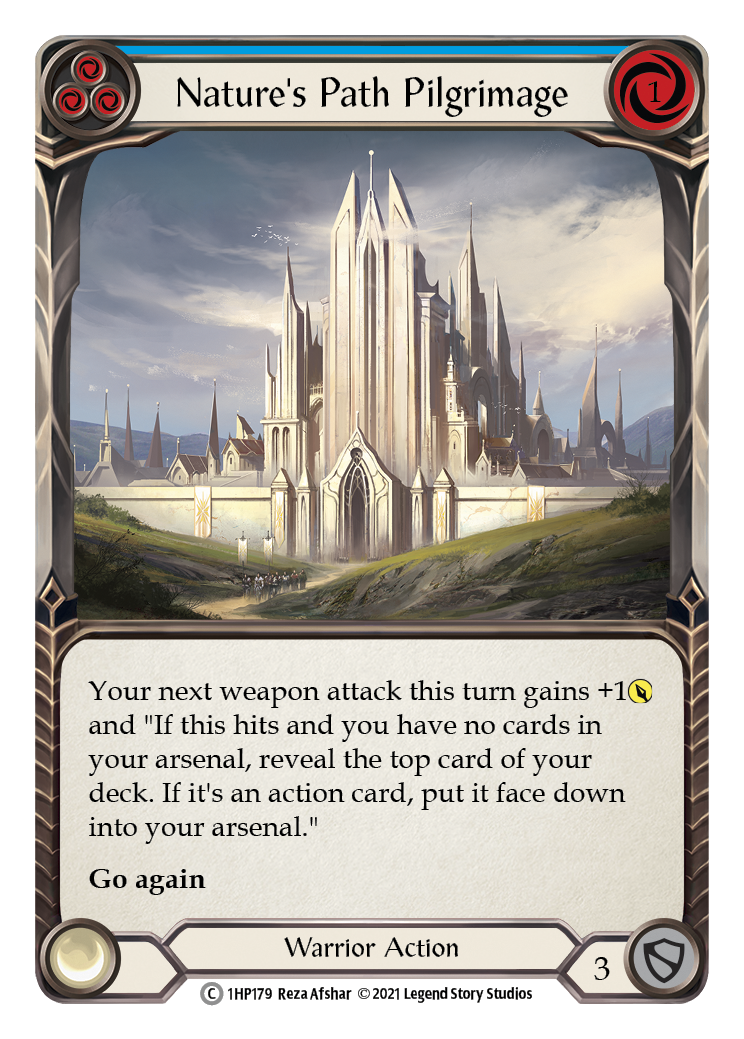 Nature's Path Pilgrimage (Blue) [1HP179] | Webway Games