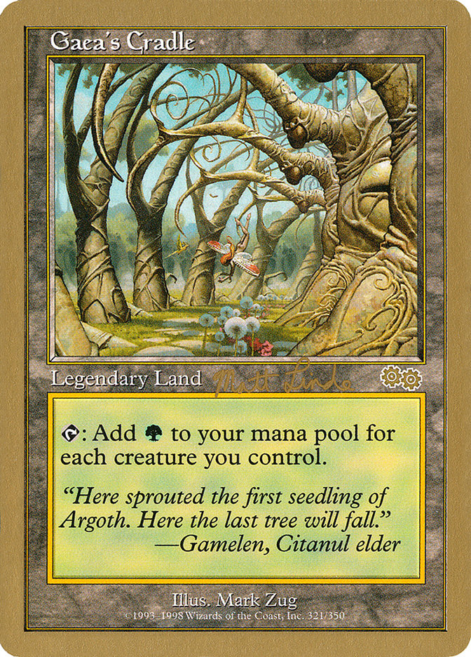 Gaea's Cradle (Matt Linde) [World Championship Decks 1999] | Webway Games
