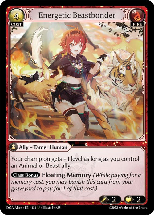 Energetic Beastbonder (131) [Dawn of Ashes: Alter Edition] | Webway Games