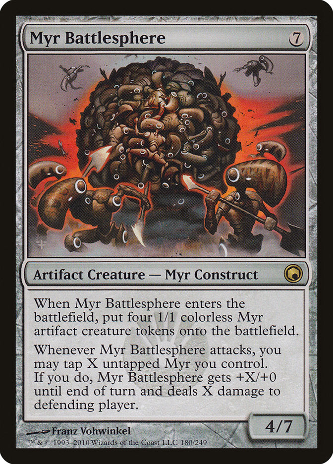 Myr Battlesphere [Scars of Mirrodin] | Webway Games