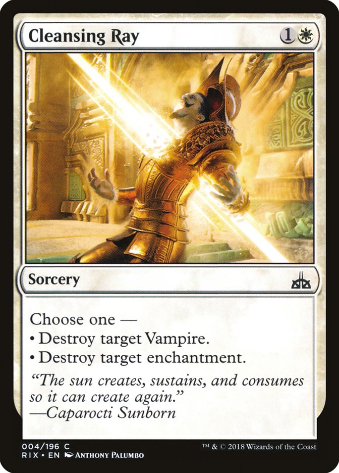 Cleansing Ray [Rivals of Ixalan] | Webway Games
