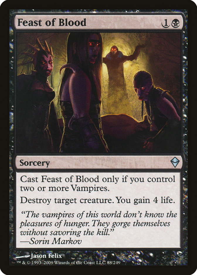 Feast of Blood [Zendikar] | Webway Games