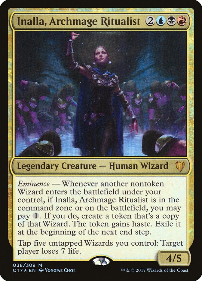 Inalla, Archmage Ritualist [Commander 2017] | Webway Games