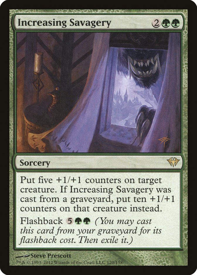 Increasing Savagery [Dark Ascension] | Webway Games
