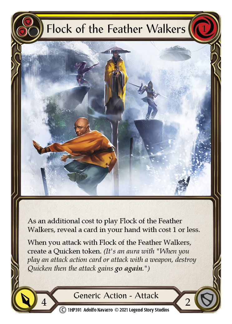 Flock of the Feather Walkers (Yellow) [1HP391] | Webway Games