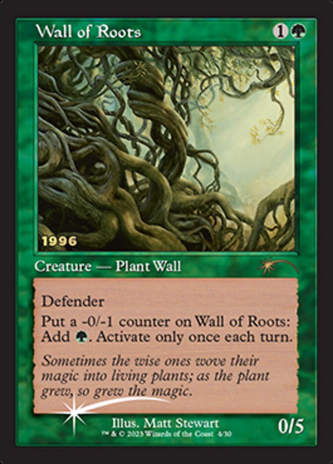 Wall of Roots [30th Anniversary Promos] | Webway Games