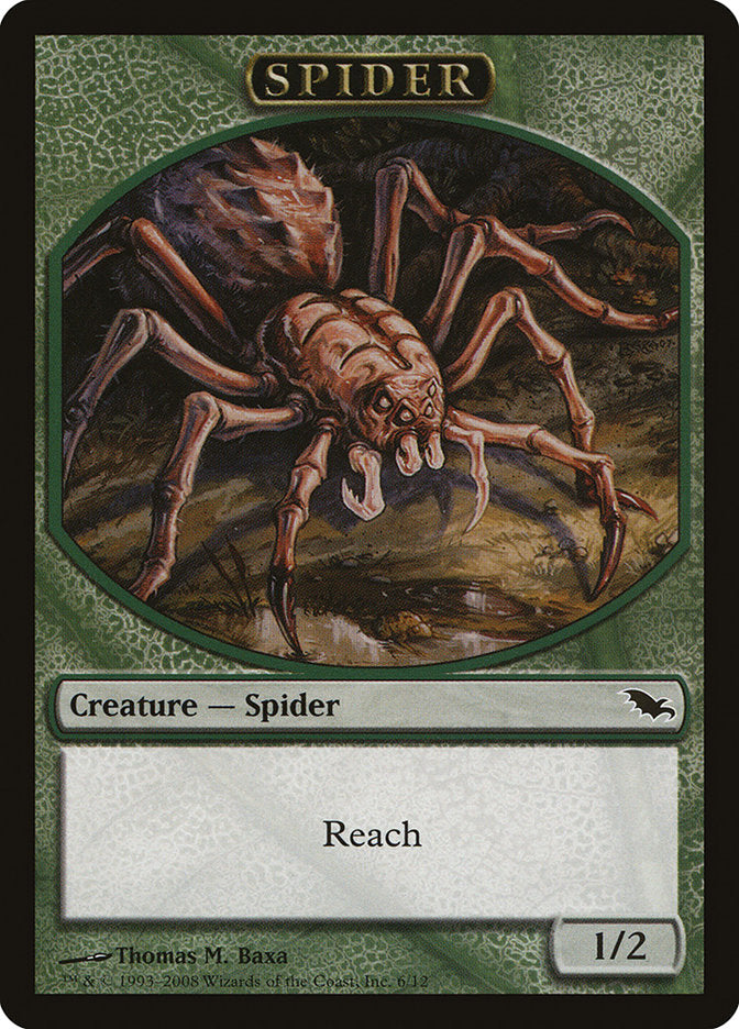 Spider [Shadowmoor Tokens] | Webway Games