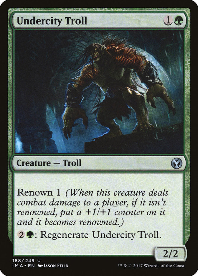 Undercity Troll [Iconic Masters] | Webway Games