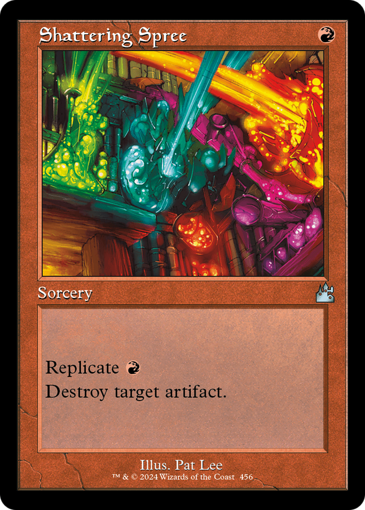 Shattering Spree (Retro Frame) [Ravnica Remastered] | Webway Games
