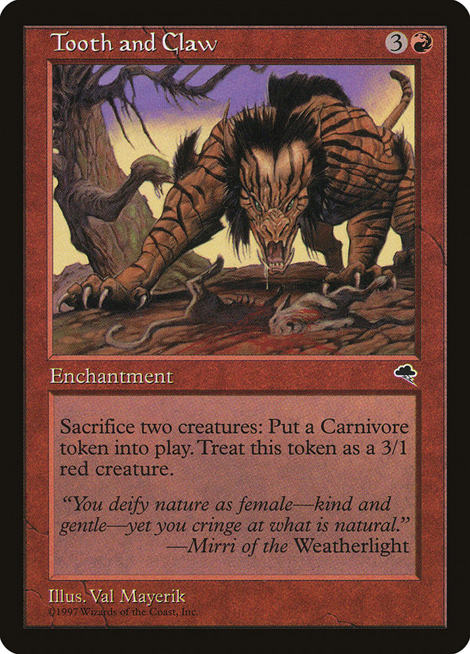 Tooth and Claw [Tempest] | Webway Games