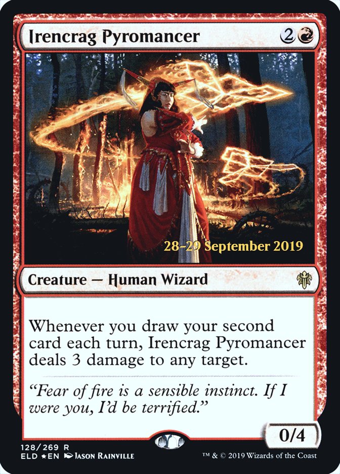 Irencrag Pyromancer  [Throne of Eldraine Prerelease Promos] | Webway Games