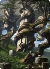 Forest 2 Art Card [Zendikar Rising Art Series] | Webway Games