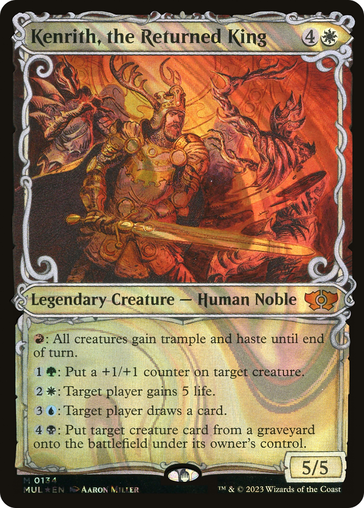 Kenrith, the Returned King (Halo Foil) [Multiverse Legends] | Webway Games