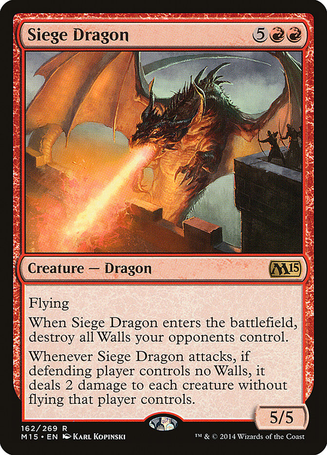 Siege Dragon [Magic 2015] | Webway Games