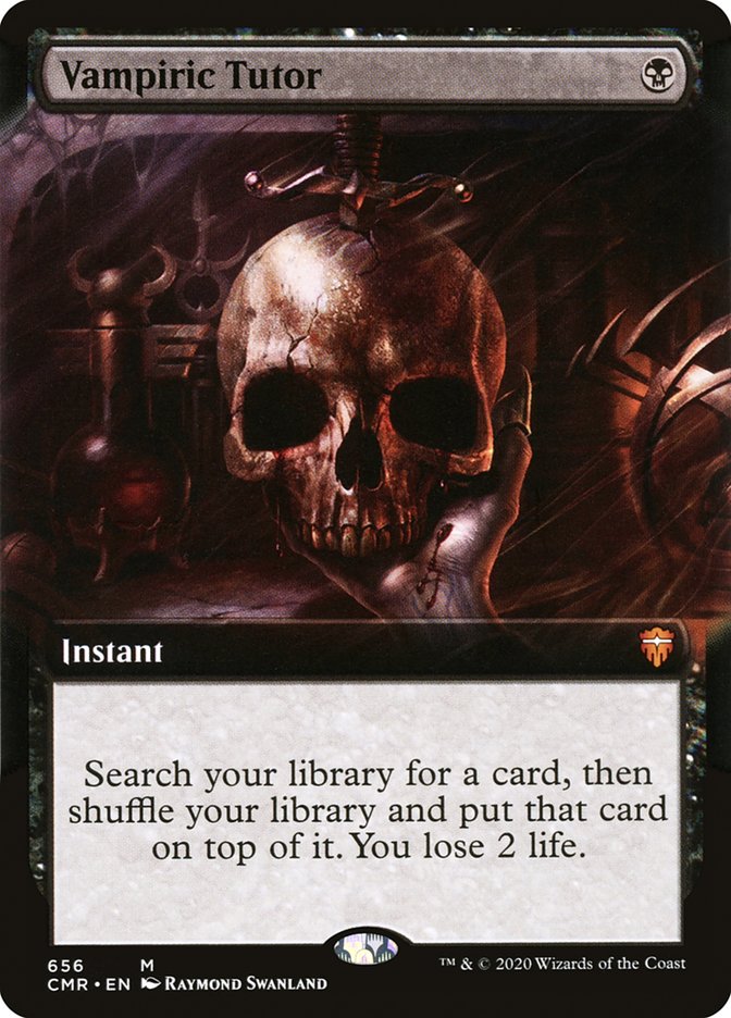 Vampiric Tutor (Extended Art) [Commander Legends] | Webway Games
