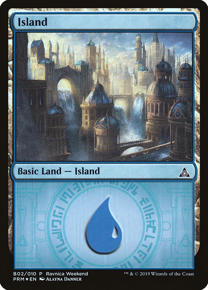 Island (B02) [Ravnica Allegiance Guild Kit] | Webway Games