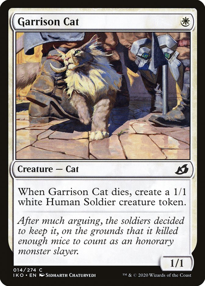Garrison Cat [Ikoria: Lair of Behemoths] | Webway Games