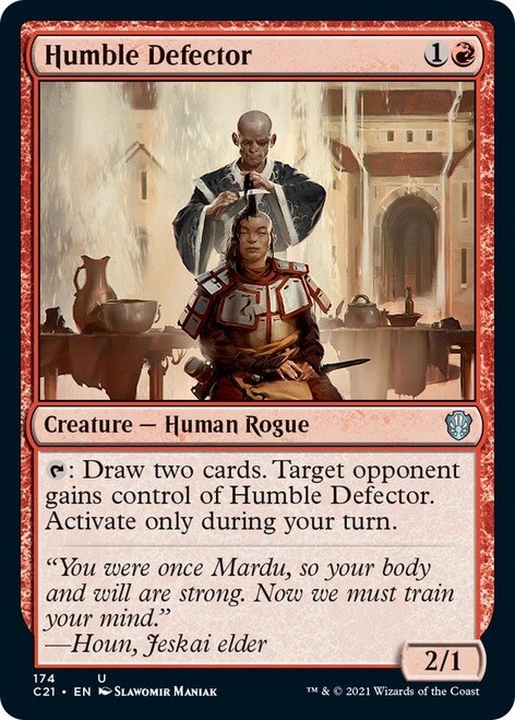 Humble Defector [Commander 2021] | Webway Games