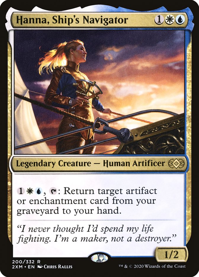 Hanna, Ship's Navigator [Double Masters] | Webway Games