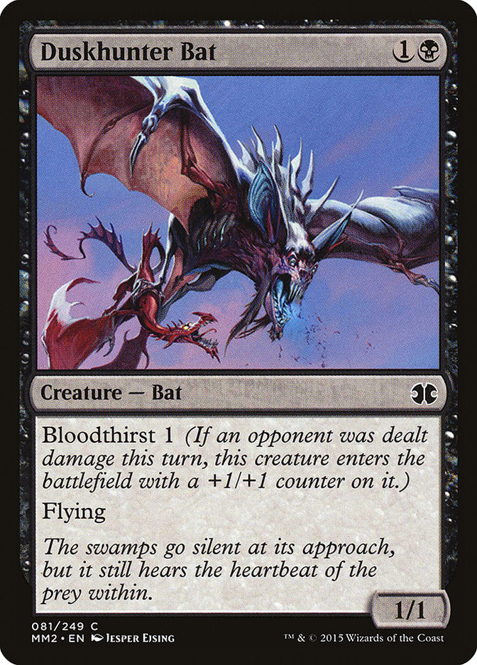 Duskhunter Bat [Modern Masters 2015] | Webway Games